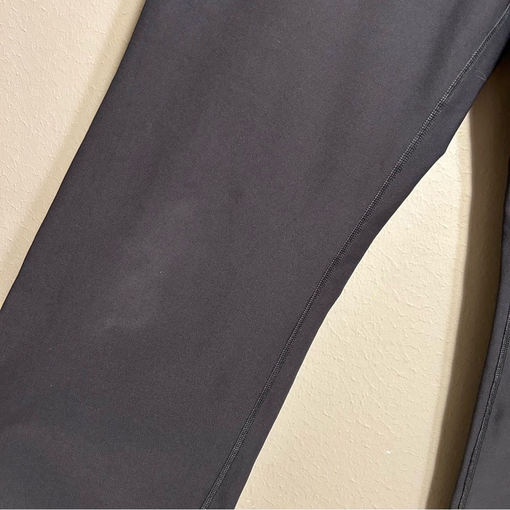 Nike Women Be Strong Dri-FIT Training Dark Gray Yoga Pants Wide Leg‎ Size L Tall - Picture 7 of 12